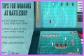 Small plastic piece in the game Battleship